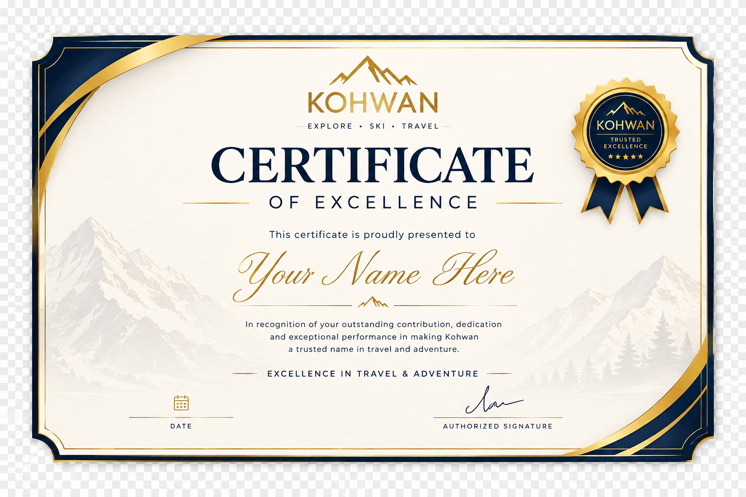 Certification goes here